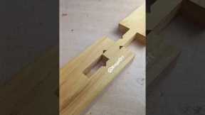 Crazy idea of Japanese carpenter wood joint without nails