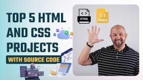 5 HTML CSS Projects ❤️ for Beginners | JavaScript Frontend Projects by Codelopment 🧑‍💻