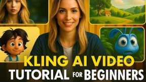 Kling AI Video Tutorial for Beginners : Create Any Video You Imagine!
