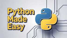 Python Tutorial for Beginners - Coding for AI and Machine Learning!