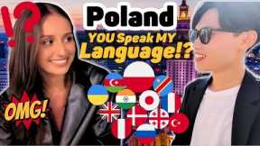 SHOCKING People in POLAND by Speaking Their Language! 🇵🇱