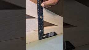 Helpful construction tips you should learn from the experience carpenter #carpentry #wood #skills