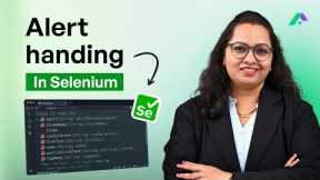 Learn handling JavaScript alert under 1 hour!  😯 Selenium Tutorial for beginners 💯
