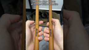 Playing drums at home without noise.#aeroband #pocketdrum #pocketdrum2plus #drums