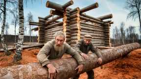 Under $600, Two Men Dug This Underground CABIN By Hand - { By @lifeinthesiberianforest1‬ }