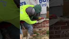 Masonry Training: Bricklaying Basics for New Workers#bricklaying #masonry