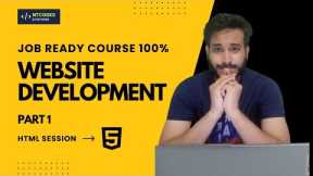 🔥 Website Development Full Course (2025) | Job Ready HTML Tutorial for Beginners!