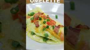 Easy Omelet (Omelette) recipe #shorts