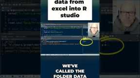 Import Excel to R: Step-by-Step Guide for Beginners #shorts