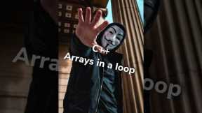 C++ Array Loops Explained for Beginners