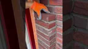 Bricklaying SATISFYING #brickwork #asmr #construction
