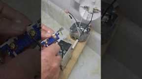 How to Wire Power to Light then to a Switch #tools #wireing #carbrand