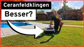 Günstige Klingen für Mähroboter: Küchenschaber - Funktioniert das?