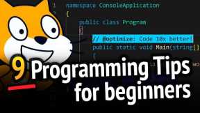 9 Programming Tips for Beginners