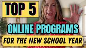 5 BEST Online Homeschooling Picks for the 2025/2026 School Year!