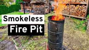 How to Build a Smoke-Free Fire Barrel for Cozy Nights