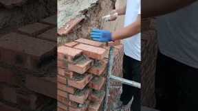 Learn bricklaying a simple tutorial | #diy​ #electrician​ #plumbing​ #building​ #construction