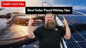 Power Up Your RV: Best Solar Panel Wiring Tips