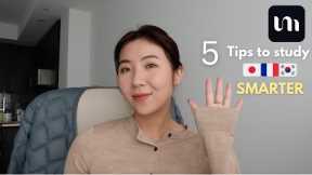 5 tips to study languages smarter with a busy schedule (French, Japanese & Korean)