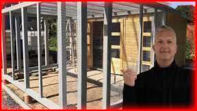 Aviary in the garden: 1 year construction time in fast motion - For birds, rabbits & guinea pigs