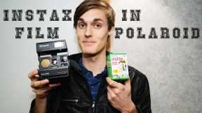 How To Use Instax Film In Polaroid