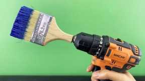 Just insert Paint brush into Drill and Every house needs this and no one does it! Creation Tips