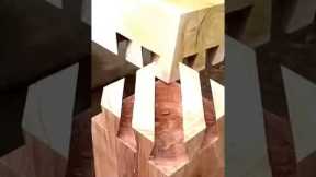 japanese satisfying wood joints without nails 🔥#woodworkingprojects #wood #technicalanalysis #skills