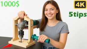 5 genius carpentry secrets of a 20-year-old girl that amazed the world!