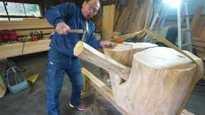 Building an Outrageous Giant Glass Table Fueled by Soul | Carpenter’s DIY