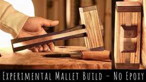 Experimental Mallet Build – No Epoxy… and It Actually Works? Hand Tool Woodworking Project.