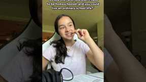 I like being homeschooled 😅💗🤷‍♀️ #fypシ゚ #relateable #school #life #study #homeschooled #viral