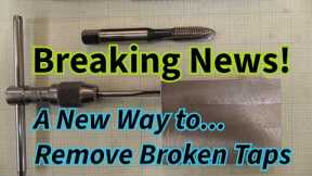 Learn how to Remove Broken Taps.