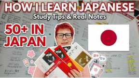Learning Japanese as an Adult in Japan 🇯🇵 | I show my Books & How to Stay Motivated #language