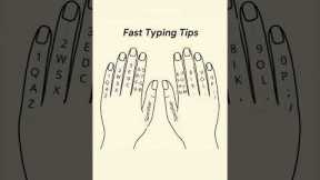 Fast Typing Tips💡 #cs #programming #beginners #tips #foryou