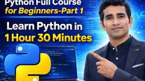 Python Tutorial for Beginners - Full Basics Guide – Part 1 (with Notes & Practice Questions)