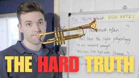 The TRUTH About HIGH NOTES on the Trumpet (It's not Physiology)