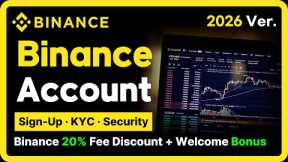 Binance Account Create : Complete Tutorial for Beginners (2026) # BinanceAccountCreate