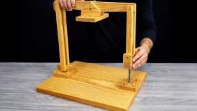 The master carpenter showed me this amazing invention, which has astonished milions of people!