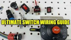 How to Wire 12v Switches LED Halo Toggle Rocker Combination FOR BEGINNERS!