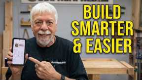 New Woodworking Phone App Is Changing How I Work, Plus Awesome Bench Clamp Build