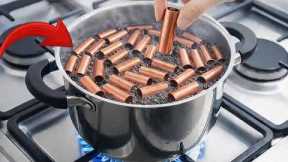 You'll be shocked! Hidden power of copper pipes that billions of people don't know 🔋😲