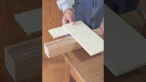 2 Simple Tips for Accurate Woodworking #shorts #satisfying