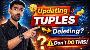 Python tutorial for beginners | Stop Making This Tuple Mistake! ⚠️ #PythonProgramming