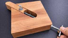 New Corner Joint Technique & DIY Tools of a 60-Year-Old Carpenter That Astonish Woodworking Industry
