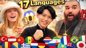 WILDEST Reactions When I Speak 17 Languages… Even Fighters Were SHOCKED 🔥