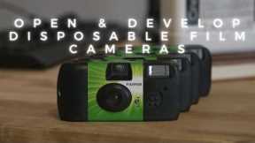 Open and Develop Your Disposable Film Camera