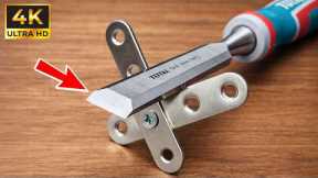 The World’s Sharpest Chisel! Easy Way To Sharpen Chisels To Razor Sharp Perfection