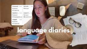days in my life studying 3 languages (& making a new study plan) ⭐️ spanish, french, russian